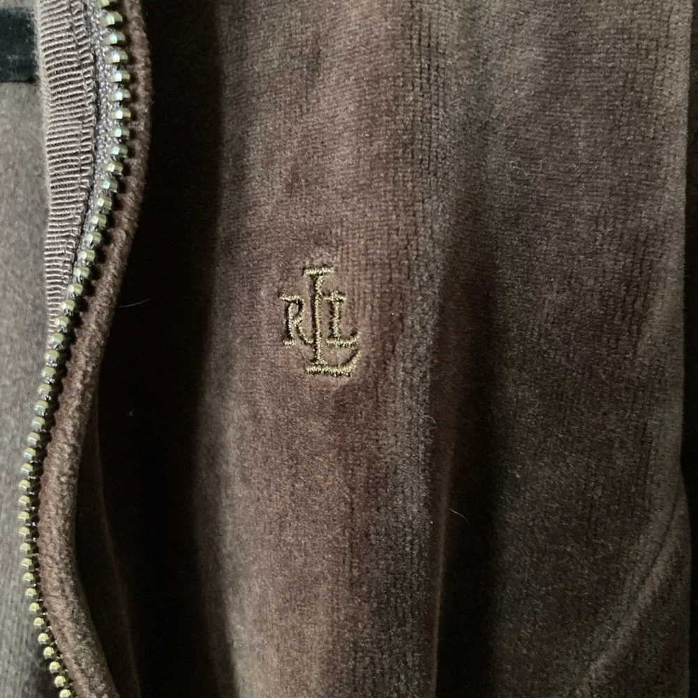Brown Ralph Lauren Track Jacket - Picture 3 of 4